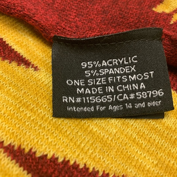 Harry Potter Gryffindor Unisex Scarf XL Long #R533 - Picture 6 of 6